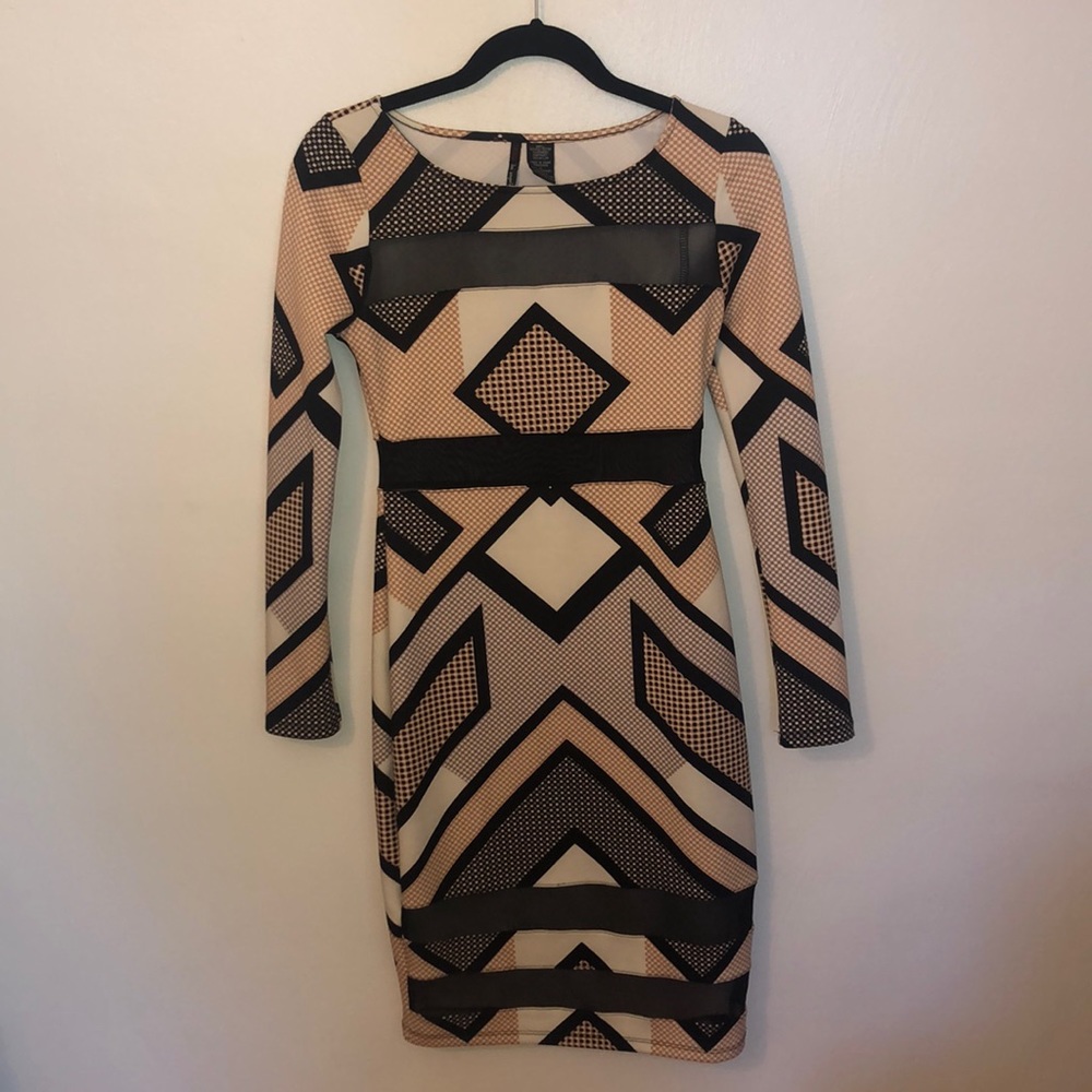Fun patterned dress